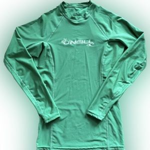 NWOT O’Neill 50+ Long Sleeve Rash Guard - Seaglass